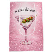 A Tini Bit Older Women’s Birthday Party  ミディアムペーパーバッグ (裏面)