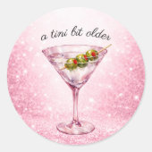 A Tini Bit Older Women’s Birthday Party  ラウンドシール (正面)