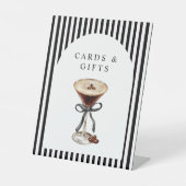 A Tini On is on the Way Baby Shower  台座サイン (正面)