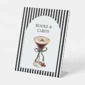 A Tini On is on the Way Baby Shower  台座サイン (正面)