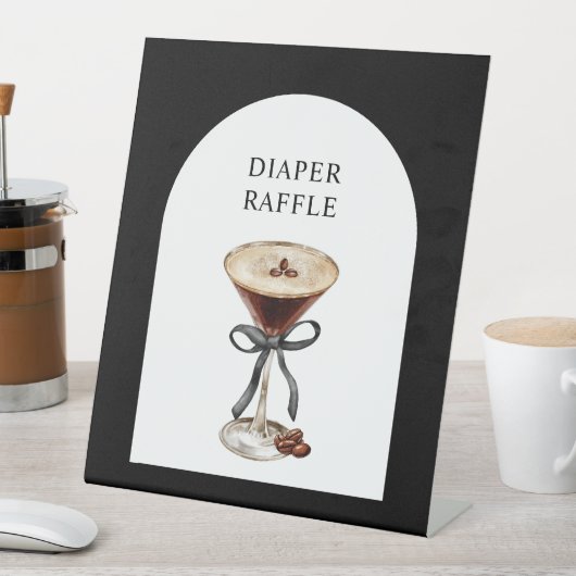 A Tini On is on the Way Baby Shower  台座サイン (インサイチュ)