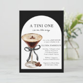 A Tini One がやってくる！ベイビーシャワー 招待状 (スタンド正面)