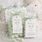 A Tini One Baby Shower  Party Thank You ギフトタグ