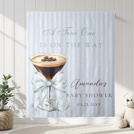 A tini One Espresso Martini Baby Shower タペストリー