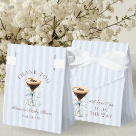 A Tini One Espresso Martini Baby Shower Gift フェイバーボックス