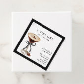 A Tini One Is on the Way Baby Shower  フェイバータグ (インサイチュ)