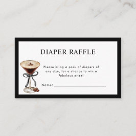 A Tini One is on the Way Baby Shower Enclosure  エンクロージャーカード