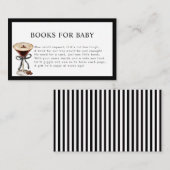 A Tini One is on the Way Baby Shower Enclosure エンクロージャーカード (正面/裏面)