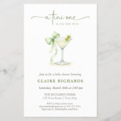 A Tini One Is On The Way Budget Baby Shower チラシ (正面)