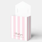 A Tini One Martini Pink Bow Baby Shower Gift フェイバーボックス (オープン)