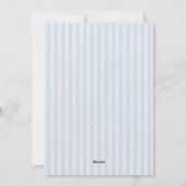 A Tini One On The Way Espresso Martini 招待状 (裏面)