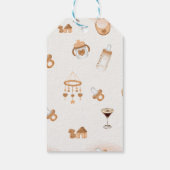 A Tini One On The Way Espresso Martini Baby Shower ギフトタグ (裏面)