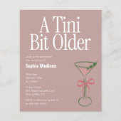 A Tiny Bit Older Retro Birthday チラシ (正面)