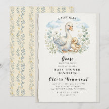 A Tiny Silly Goose is on the Loose Baby Shower