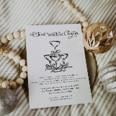 A Toast to the Next Chapter | Elegant Retirement  招待状