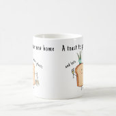 A Toast to your new home |植物おもしろい恋人ギフト コーヒーマグカップ (中央)