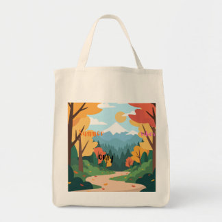 A tote bag with design トートバッグ