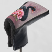 A touch of rose and swan's glow. ゴルフヘッドカバー (3/4 正面)