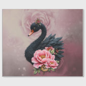 A touch of rose and swan's glow.  ラッピングペーパー (フラット)