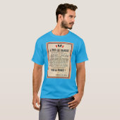 «À Tous les Français» Tシャツ (正面フル)