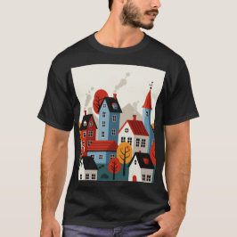 A town in nature tシャツ