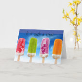 A **TREAT** *クライアント*カード カード (黄色い花)