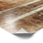 A Tree In The Mist Old Photo Graphic Design フォトプリント (角)