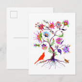 A tree of life インビテーションポストカード (正面/裏面)