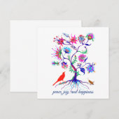 A tree of life 招待状 (正面/裏面)