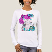 A Trendy Cat Lover Colourful Design トライブレンドＴシャツ (正面)