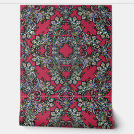 A Tribute to Italian Renaissance on Crimson Red  壁紙