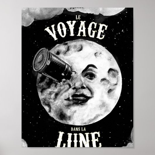 A Trip to the Moon (Le Voyage Dans La Lune) ポスター (正面)