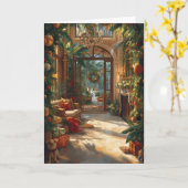 A Tropical New Year’s Welcome カード (黄色い花)