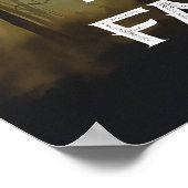 A true cowboy saying canvas ポスター (角)