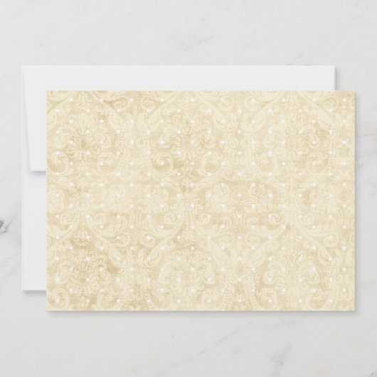 『A True Love Story』「RSVP」カード 招待状 (裏面)