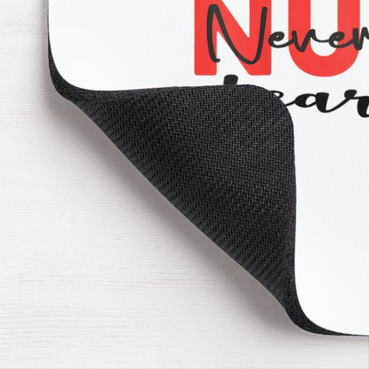 A True Nurse Never Stops Learning Quote Nursing Mo マウスパッド (コーナー)