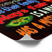 A True Superheroおもしろいやる気を起こさせる- 11x14ポスター ポスター (角)