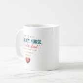 A Truly Great Oncology Nurse Personalized  コーヒーマグカップ (正面左)