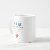 A Truly Great OR Nurse Hard To Find Personalized  コーヒーマグカップ (正面左)