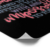 A truly great principal is hard to find ポスター (角)