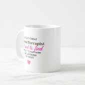 A Truly Great Speech Therapist – Personalized Name コーヒーマグカップ (正面左)