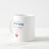 A Truly Great Telemetry Nurse Personalized コーヒーマグカップ (正面左)