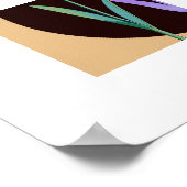 A tulip and its shadow — but with a twist. ポスター (角)