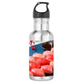 A tuna lover's dream - perfect nigiri sushi ウォーターボトル