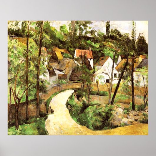 A Turn in the Road Paul Cezanne  Poster ポスター (正面)
