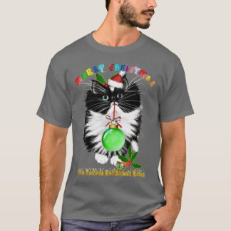 A Tuxedo Kitten Christmas  Tシャツ