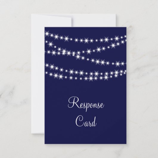 A Twinkle Lights RSVP (navy) (正面)