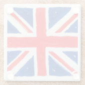 A union jack glass coaster  ガラスコースター (裏面)