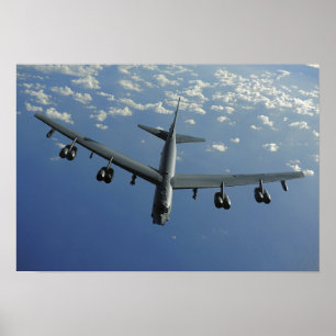 A US Air Force B-52 Stratofortress ポスター