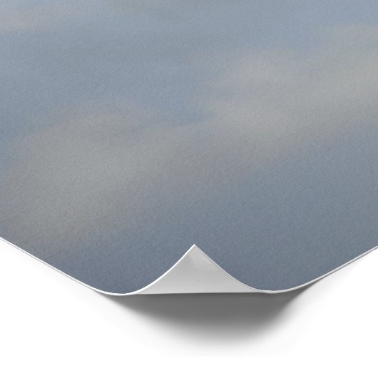 A US Air Force B-52 Stratofortress in flight ポスター (角)